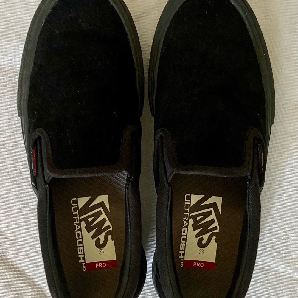 VANS Black suede shoes
